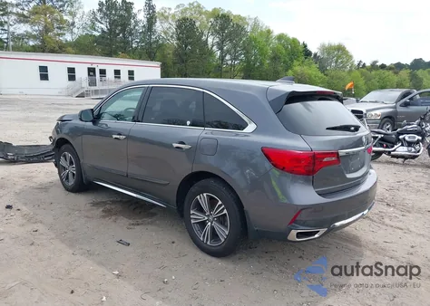2017 Acura Mdx z USA, uszkodzony, nr VIN 5FRYD3H31HB008546